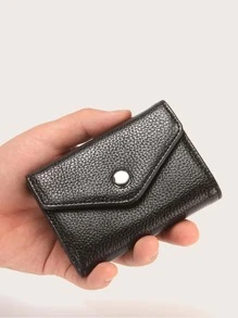 CUIKCA Men Minimalist Card Holder - Black - View 2