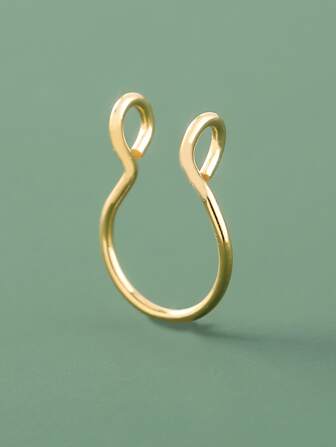 Nooxian 男士鼻環不銹鋼時尚朋克完美穿孔適合女士和男士身體鏈禮品適用於首飾類禮品