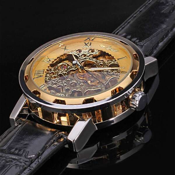 

Men Cut Out Mechanical Watch