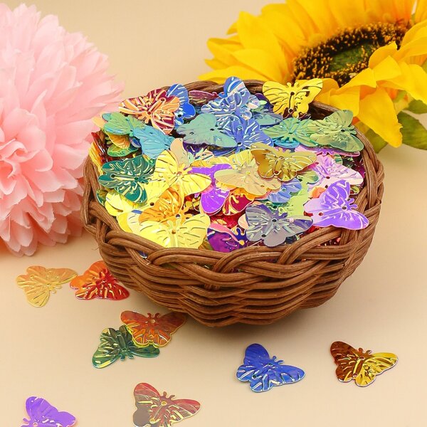

1pack Colorful Butterfly Design DIY Jewelry Accessory, Multicolor
