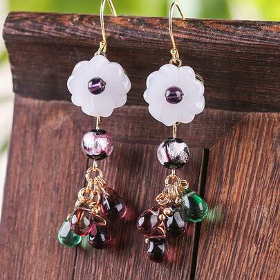 Bead Drop Earrings
