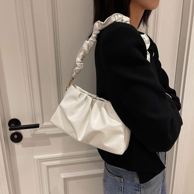 

Minimalist Shoulder Bag, White