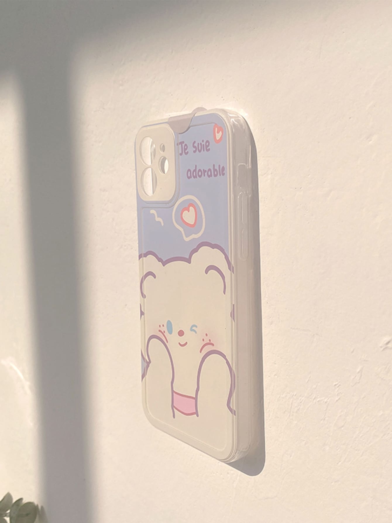 Funda para móvil oso de dibujos animados - Multicolor - Añade 6