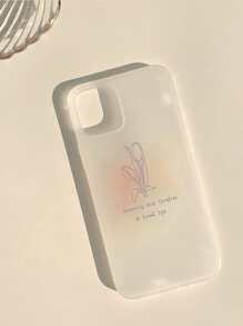 Vỏ điện thoại trong suốt sơn tulip - Nhiều màu - Xem 7