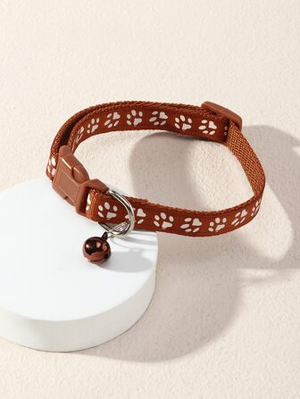 爪子圖案寵物項圈