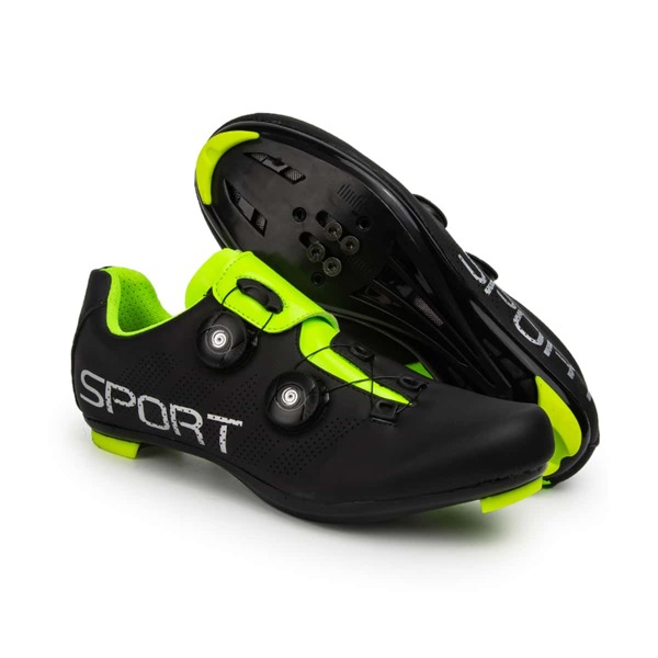 

Men Letter Graphic Cycling Shoes, Black