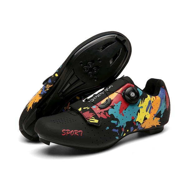 

Men Colorblock Graffiti Graphic Sneakers, Multicolor
