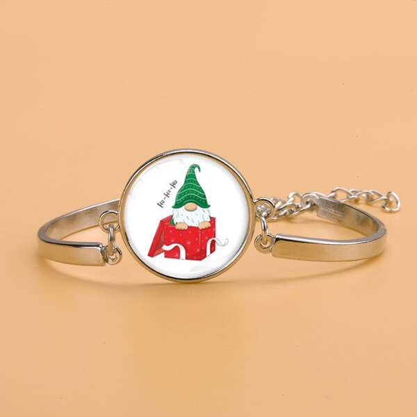 

Christmas Print Bracelet, Multicolor
