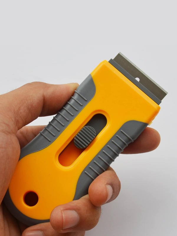 11pcs/set Flat Razor Blade Scraper, Paint Stripping Tool, Window