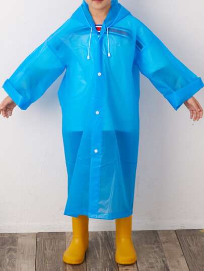 1pc Random Color Kids Raincoat