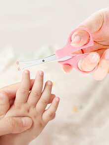 Set de 5 piezas para el cuidado de las uñas del bebé - Rosa - Ver 2