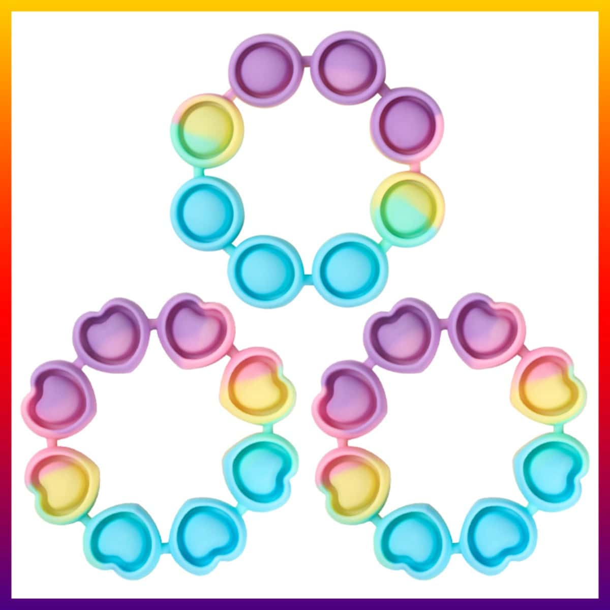 

1pc Random Push Pop Bubble, Multicolor