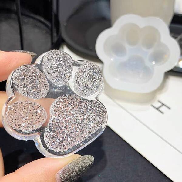 

1pc Paw DIY Silicone Mold, White