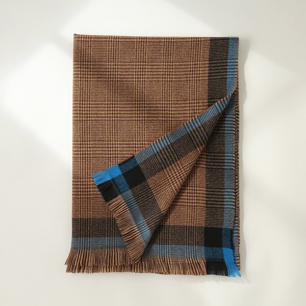 

Tassel Decor Scarf, Multicolor