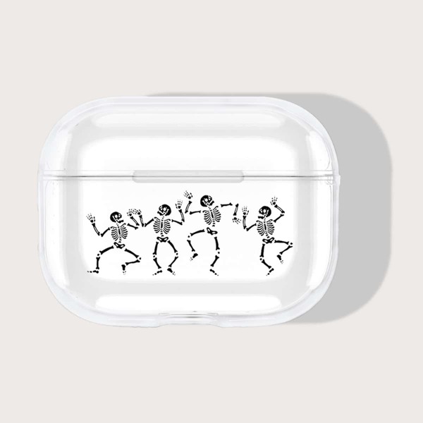 

Skeleton Pattern Case For, Clear