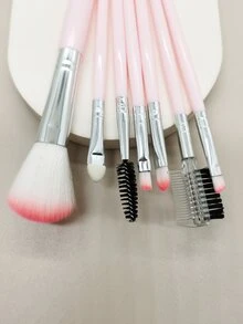 7件套化妆刷套装，化妆刷套装，化妆刷包，化妆刷套装，全套化妆刷，化妆刷套装，全套化妆工具，刷子套装，化妆刷套装，化妆礼盒套装 - 粉色 - 查看 3