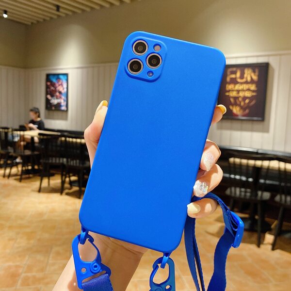 

Plain Phone Case With Lanyard, Royal blue