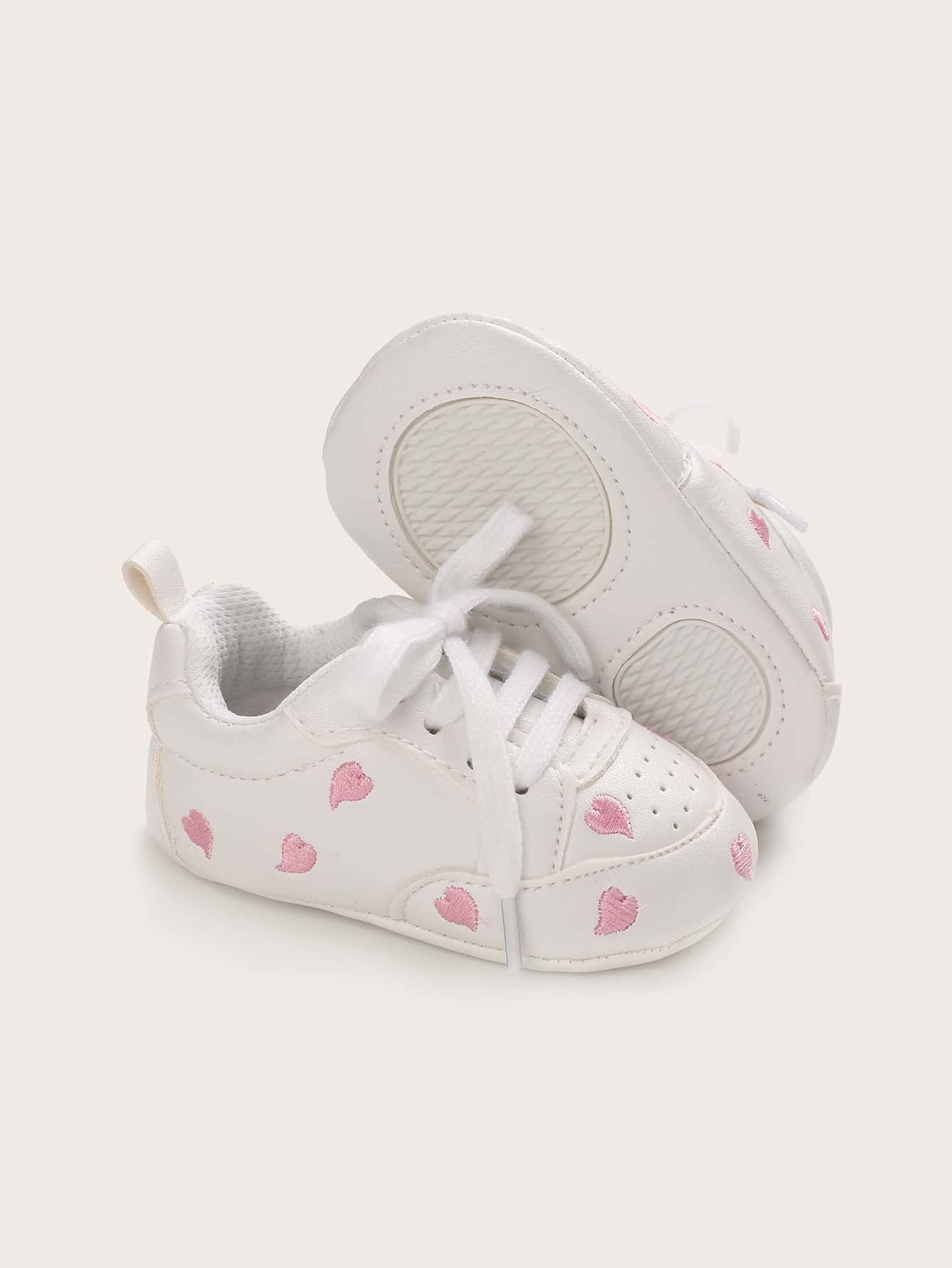 Spring/Autumn Soft Bottom Infant Toddler Shoes, 0-1 Year Old, White Bestselling Baby Boy Shoes - White - View 2