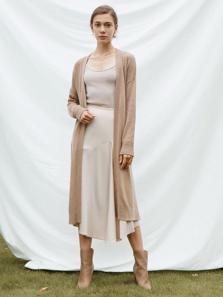 MOTF PREMIUM CASHMERE BLEND BELTED CARDIGAN