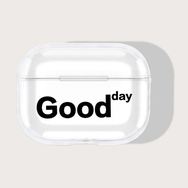 

Letter Graphic Case For, Clear