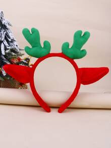 Diadema Navidad con diseño de cornamentas - Multicolor - Ver 4