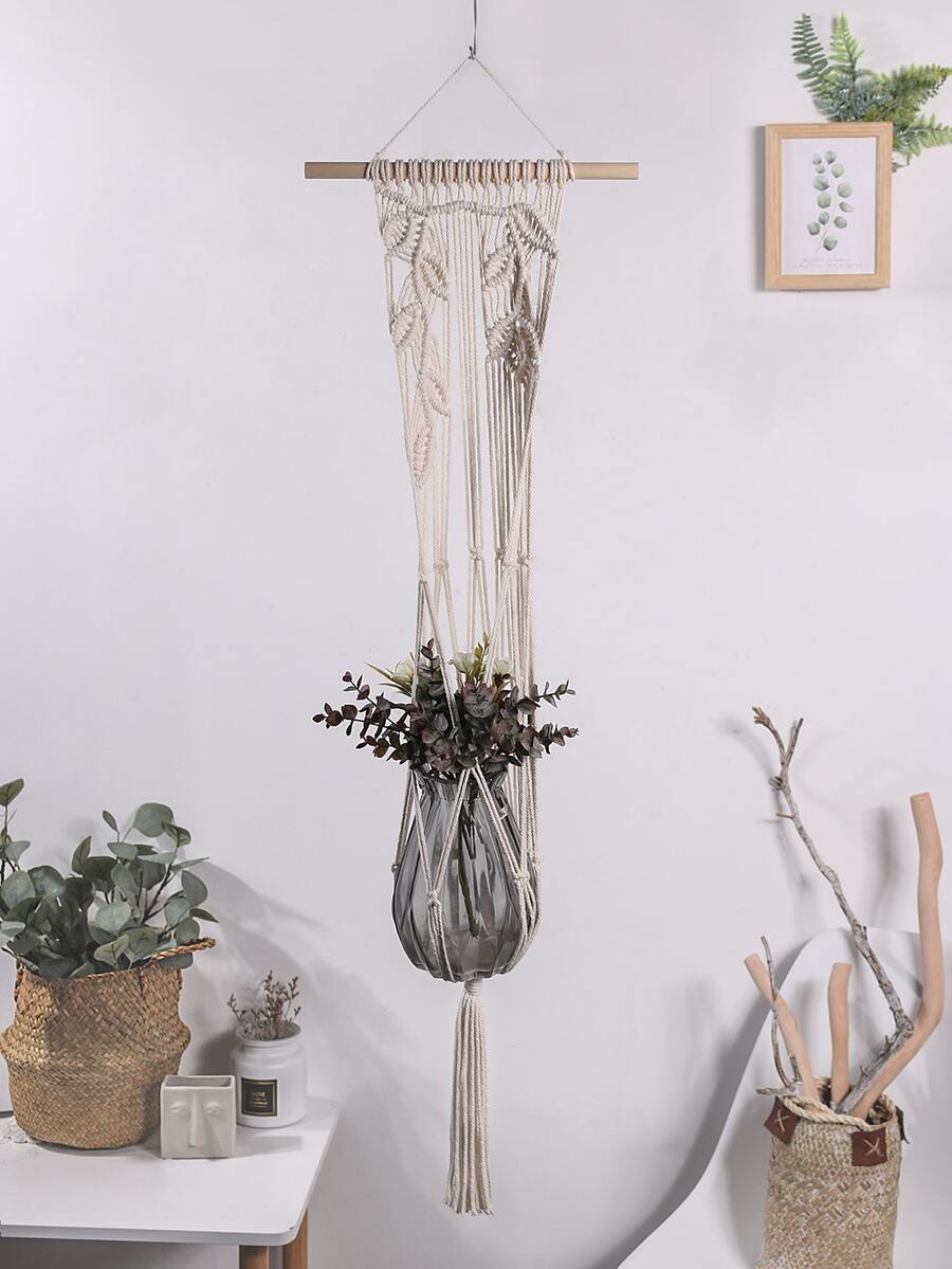 1pc Weave Leaf Wall Hanging