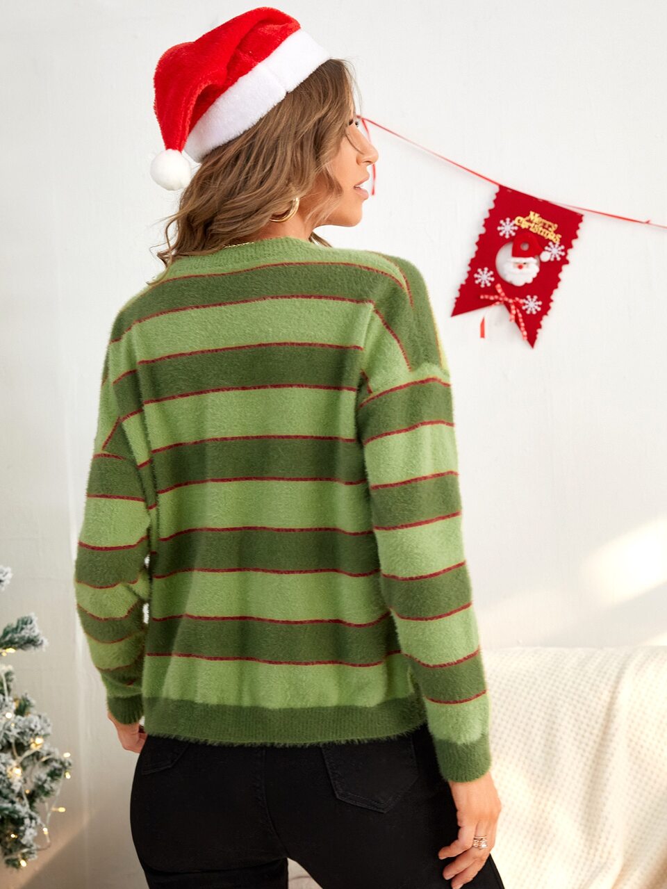 Cut And Sew Drop Shoulder Cardigan
