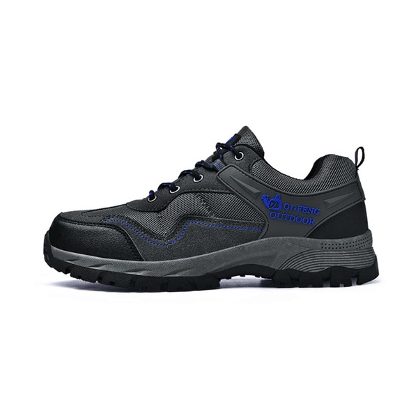 

Men Letter Graphic Hiking Shoes, Grey