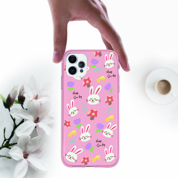 

Cartoon Rabbit Phone Case, Multicolor