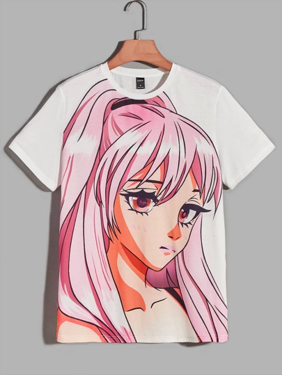 SHEIN Men Figure Graphic Tee