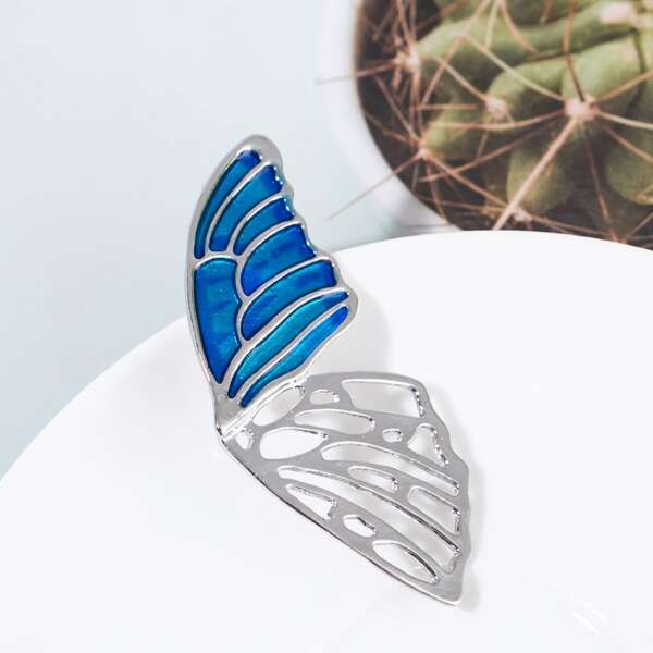 

Butterfly Decor Brooch, Multicolor