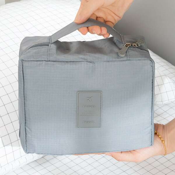 

1pc Random Portable Travel Storage Bag, Multicolor