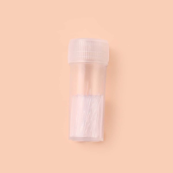 

1box Transparent Ear Sticks, Clear