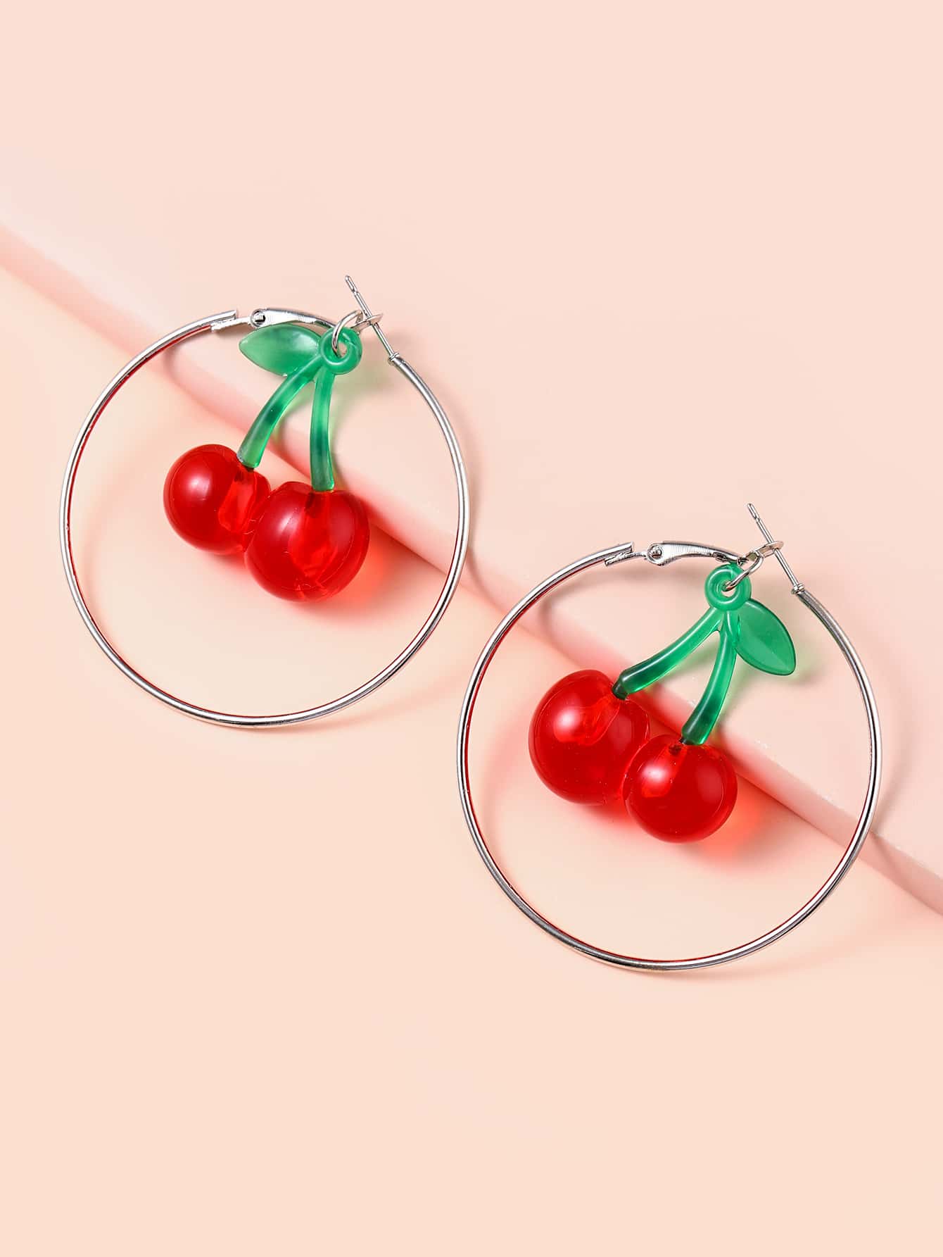 Our Cherry Drop Earrings is such a vibe ROMWE