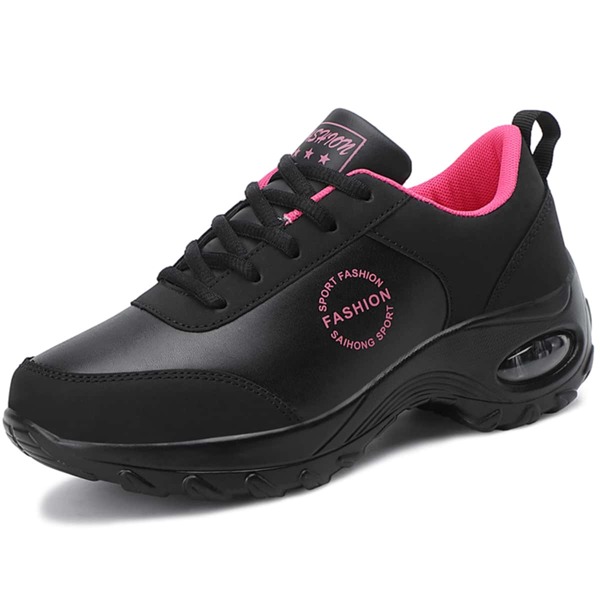 

Letter Graphic Air Chunky Sneakers, Black