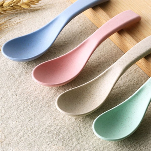 

4pcs Mixed Color Spoon, Multicolor