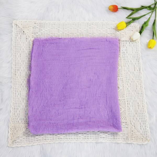 

Minimalist Solid Scarf, Purple