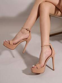 McKoine Sandali minimalista Tacco a spillo cinturino alla caviglia