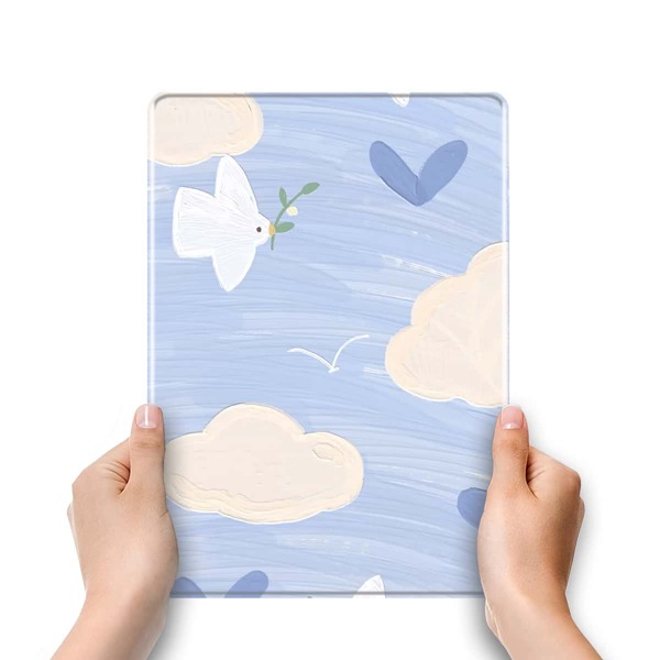 

Чехол голубя & с принтом облака для iPad, Многоцветный