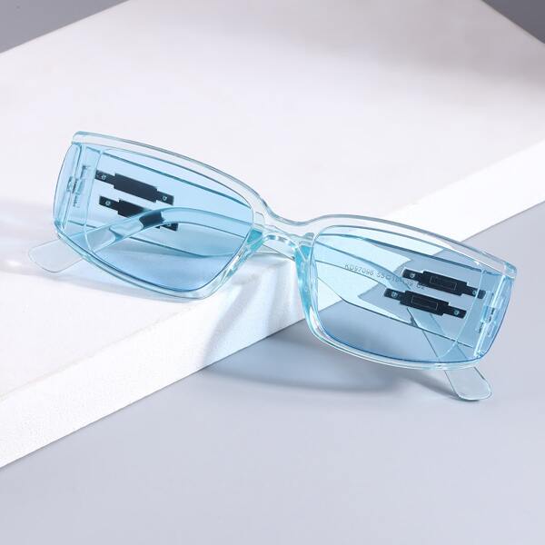

Men Minimalist Sunglasses, Baby blue