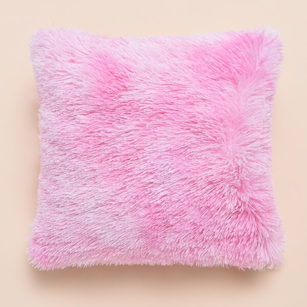 

Plush Cushion Cover Without Filler, Hot pink