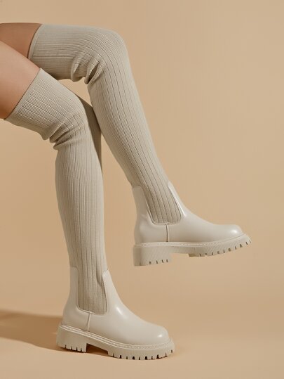 cuissarde chaussette shein