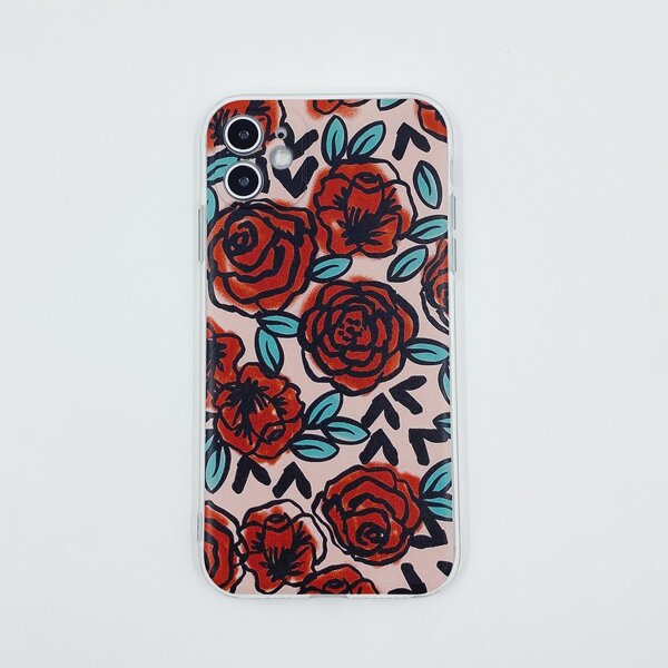 

Flower Painted Phone Case, Multicolor