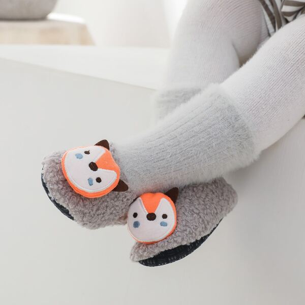 

Baby Cartoon Decor Fluffy Boots, Light grey