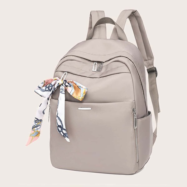 

Twilly Scarf Decor Classic Backpack, Khaki