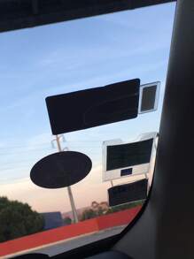 4入組透明車票支架夾 - 無色 - 查看 2