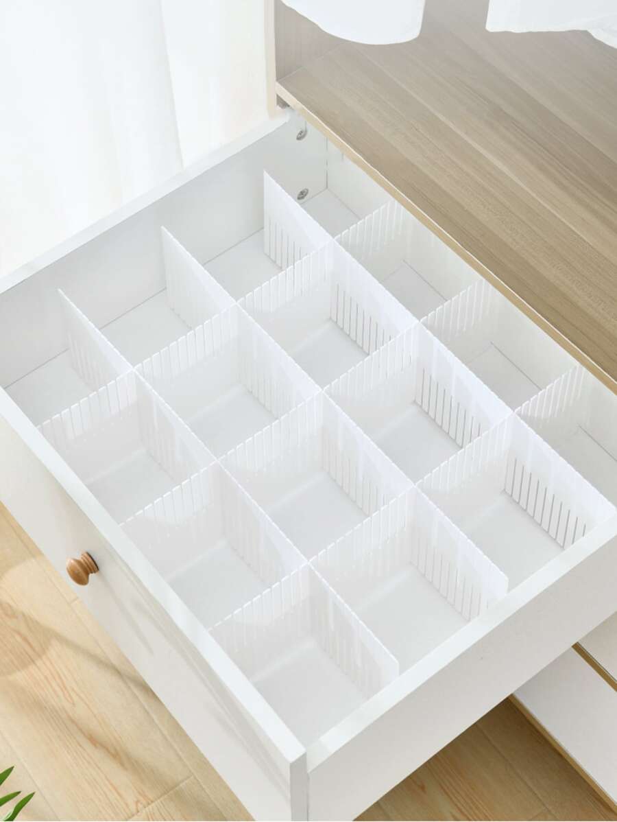 5pcs DIY Drawer Divider Organizer Decorations Autumn Decor Festival Decor Room Decor Home Decor Fall Decor Bedroom Decor - White - View 1