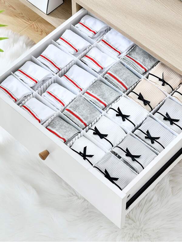 5pcs DIY Drawer Divider Organizer SHEIN USA