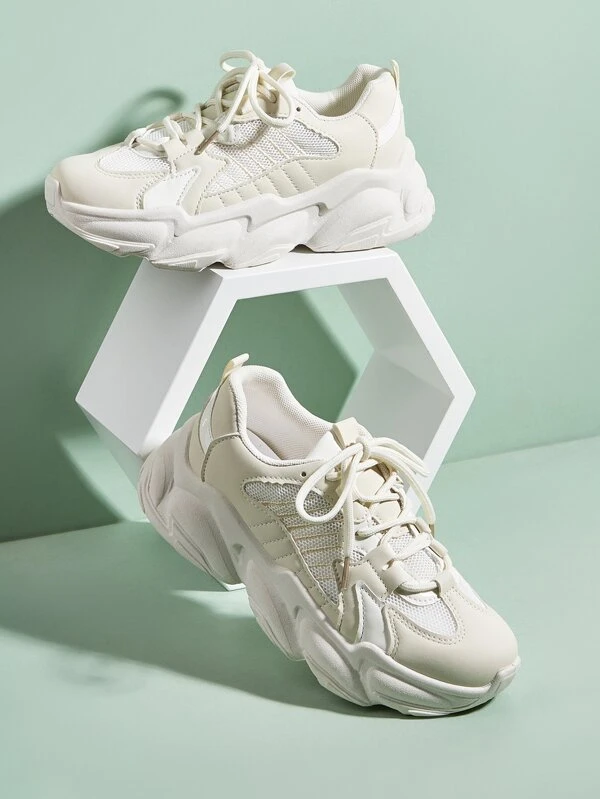 chunky trainers shein