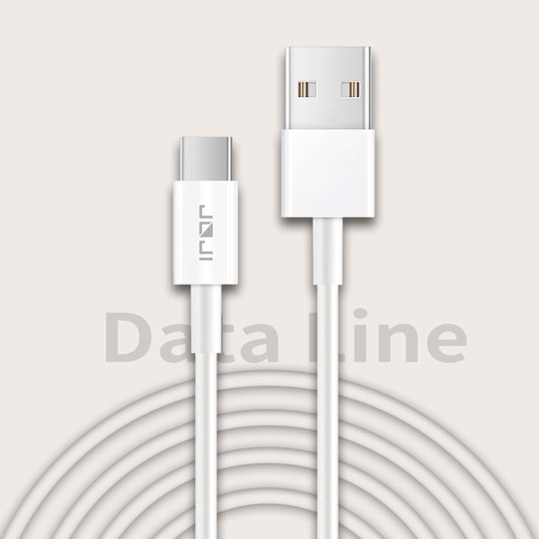 

1.5M Fast Charging Data Cable, White